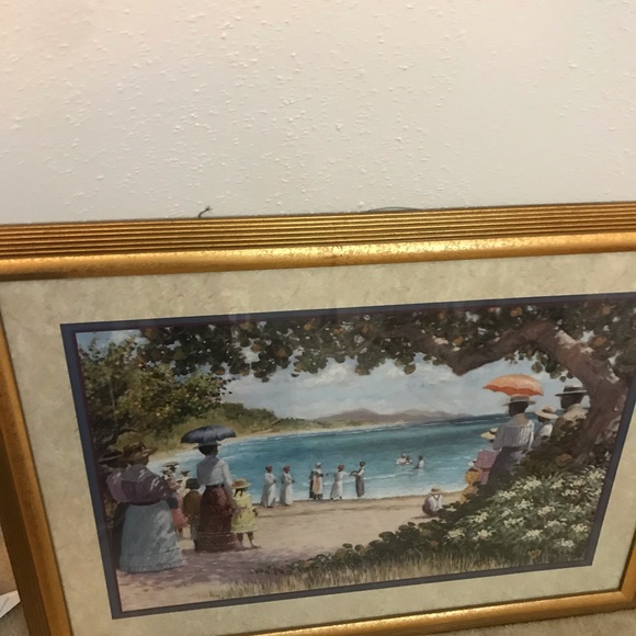 Art work in the frame for 50.00 dollars - Picture 2 of 8